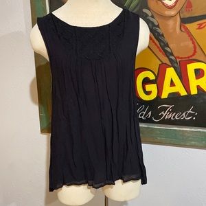 Lucky Brand Black Tank Top Size XL